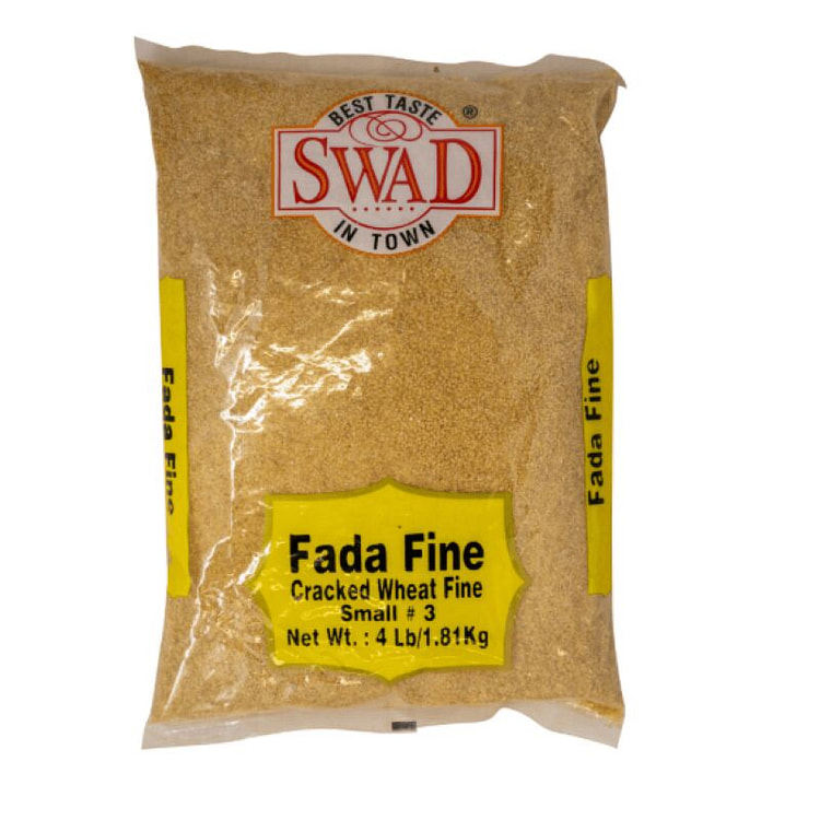 Swad Fada Cracked Wheat Fine 4LB 1 pack