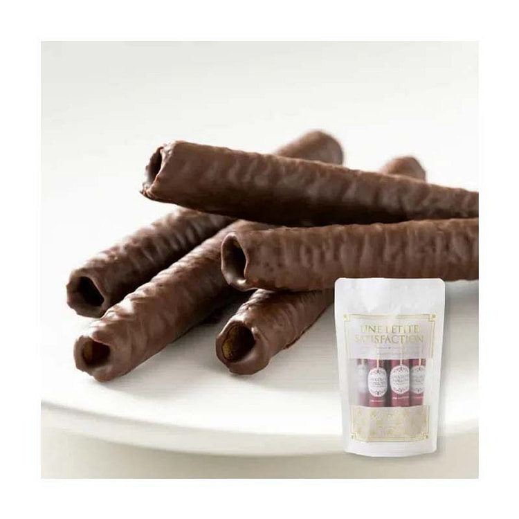 Kobe Fugetsudo Chocolate Rice Crackers 6 Pieces