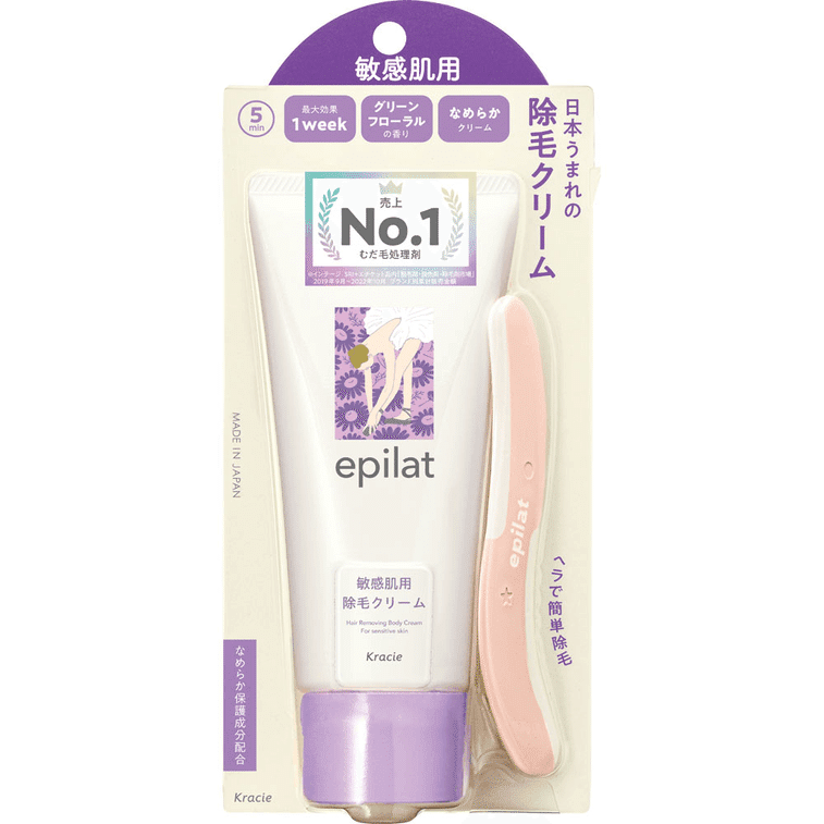 Kracie eplilat hair removal cream (sensitive skin) 150 g