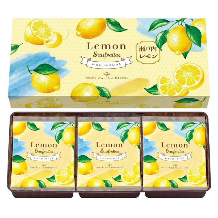 Tokyo Fugetsudo Lemon Crisps Crisps Cookies 12pcs 1 each