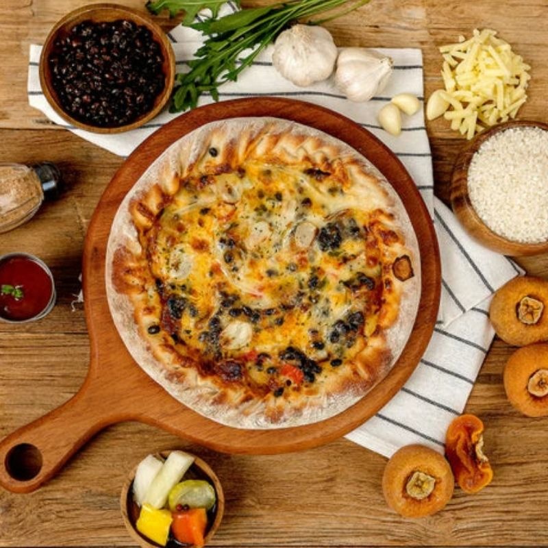 Fermented Black Soybean Rice Pizza 675 g*2 boxes