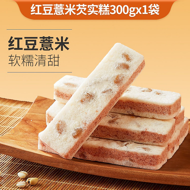 Liangpin Shop Red Bean and Barley Cake 300 g