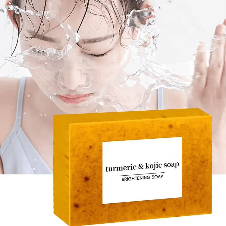 100g姜黄手工皂，柠檬氢醌酸皂 1 盒