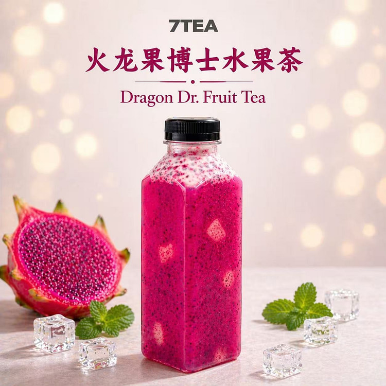 Dragon Dr. Fruit Tea 16oz 1 each