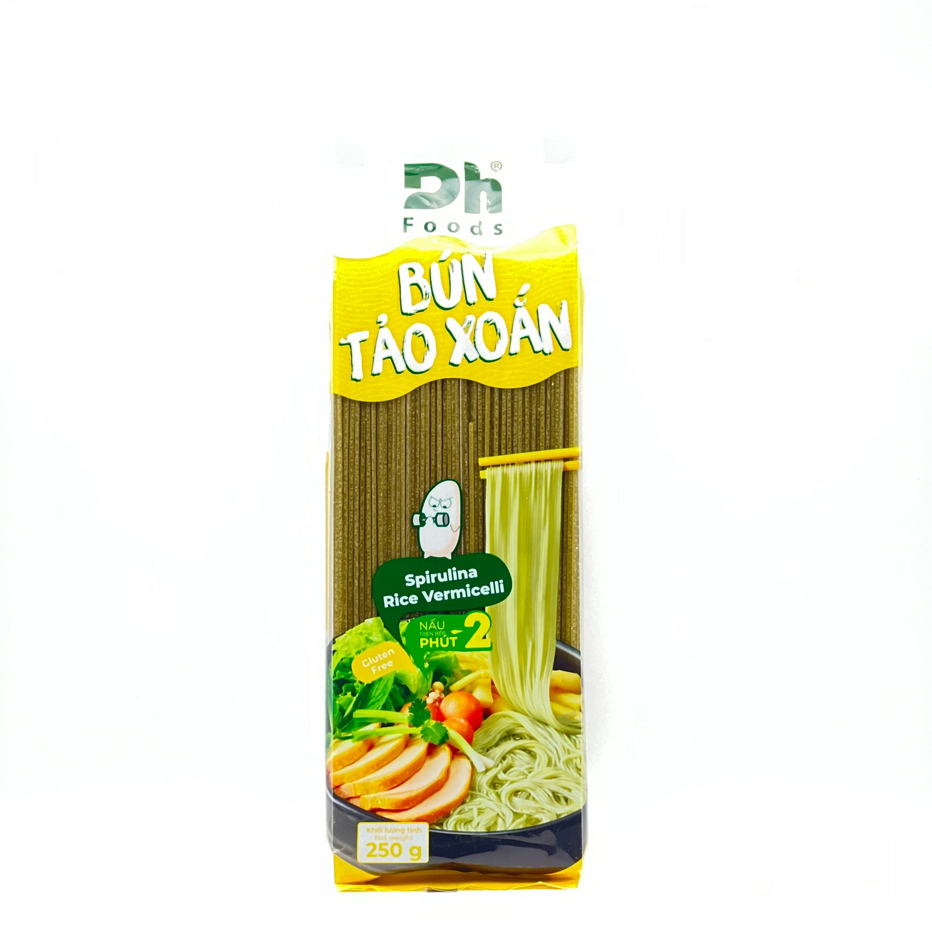 DH FOODS SPIRULINA RICE VERMICELLI 250G 250 g