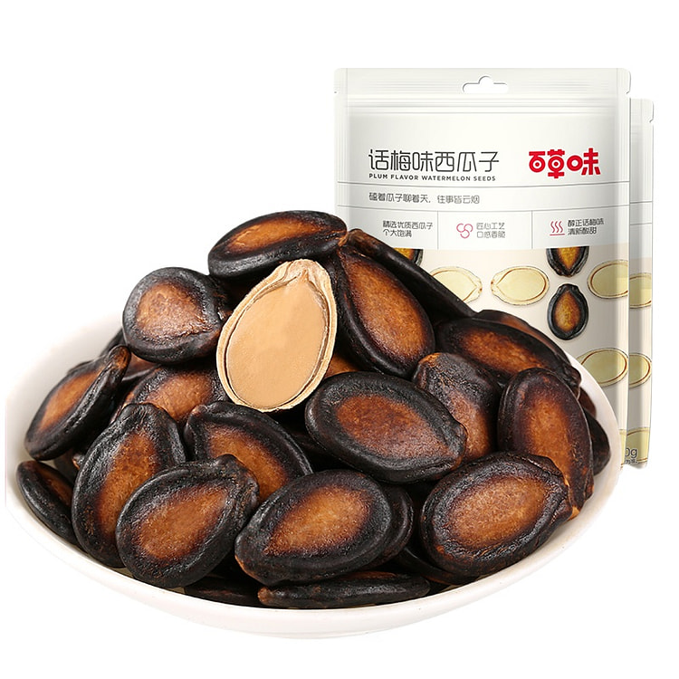 Roasted plums and watermelon seeds 108g*2 bags
