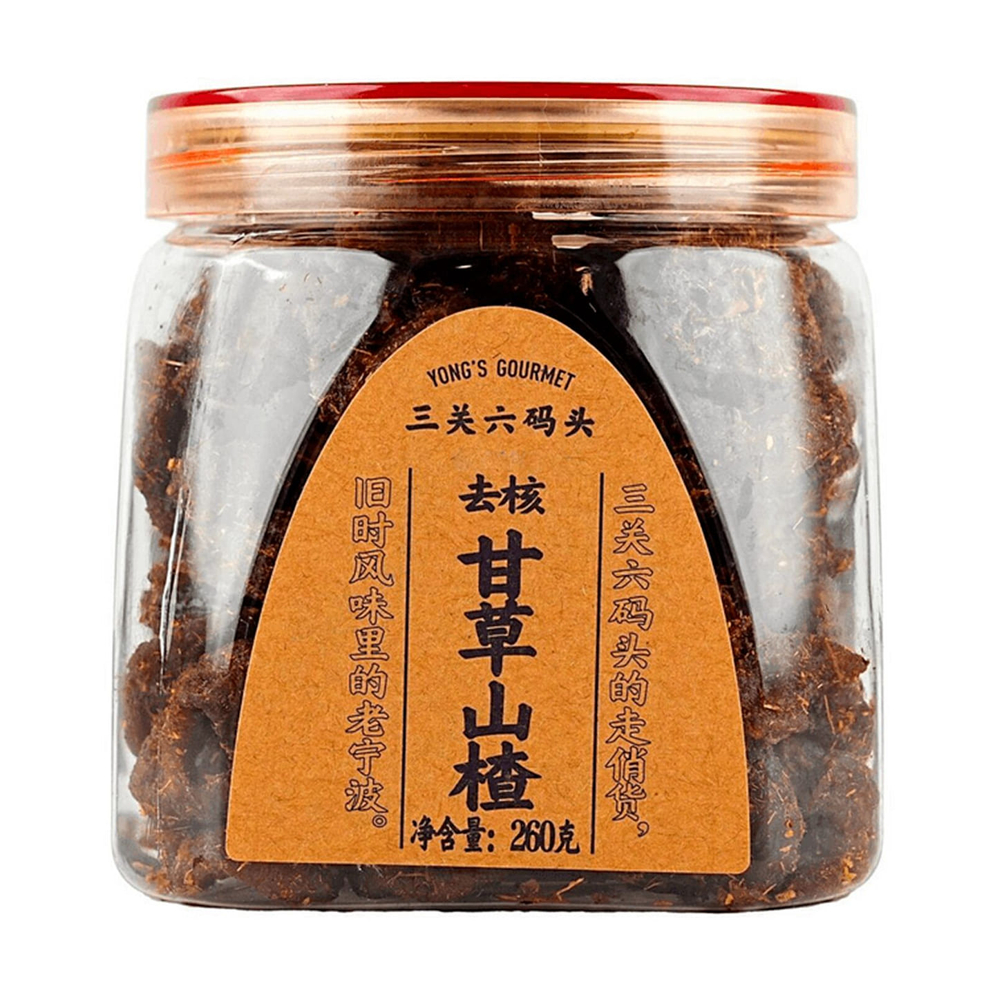 YONG’S GOURMET Pitted Hawthorn with Licorice 260 g