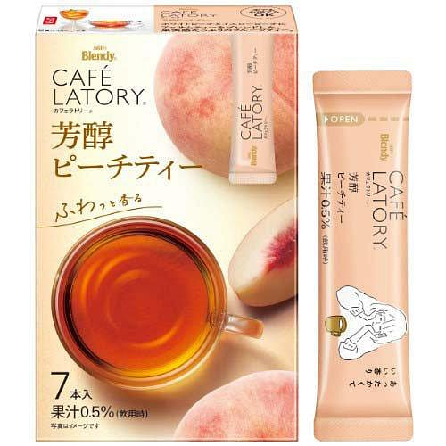 ブレンディカフェラトリースティック芳醇ピーチティー