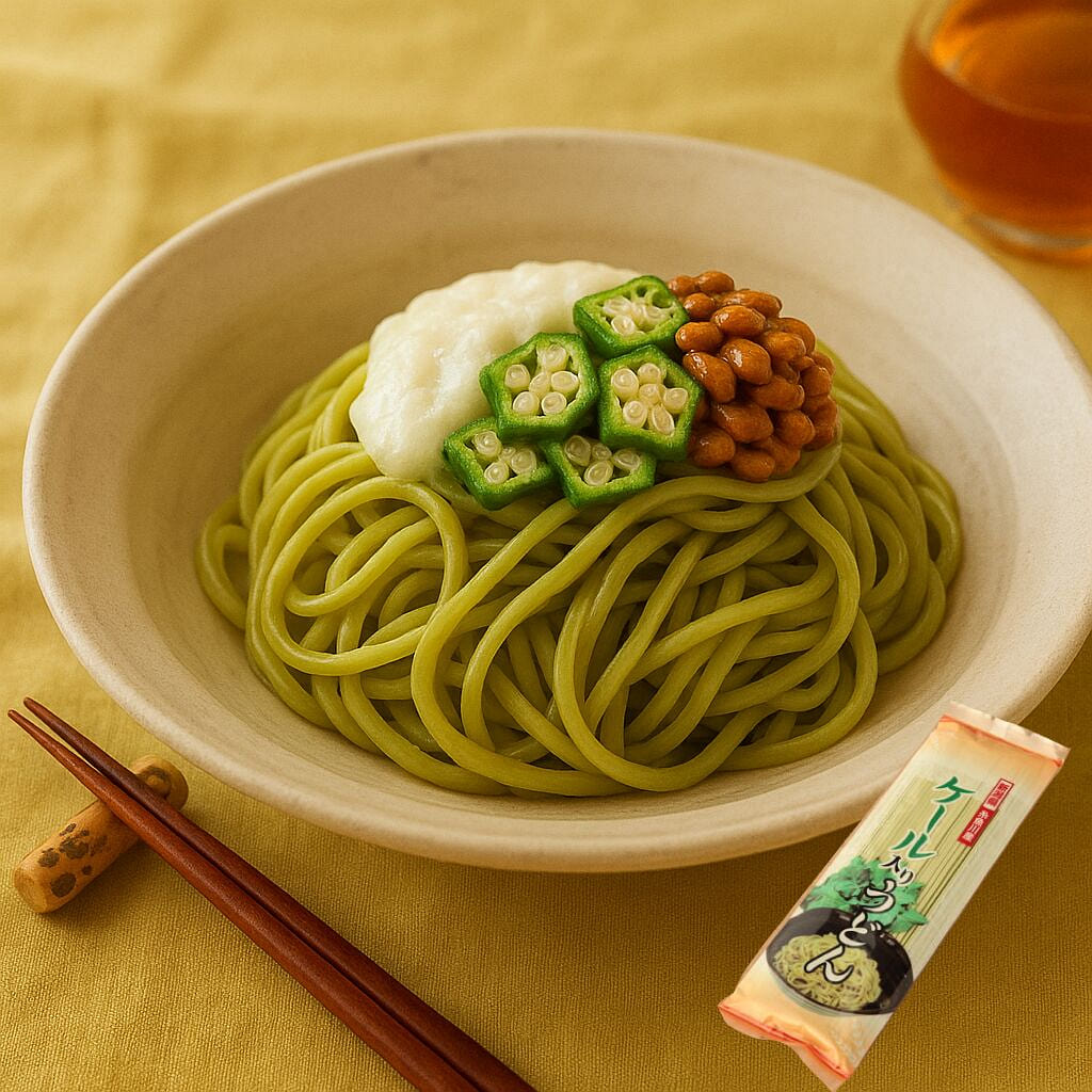 Kale Shop KAMIYA Kale Udon – 180g 1 bunch