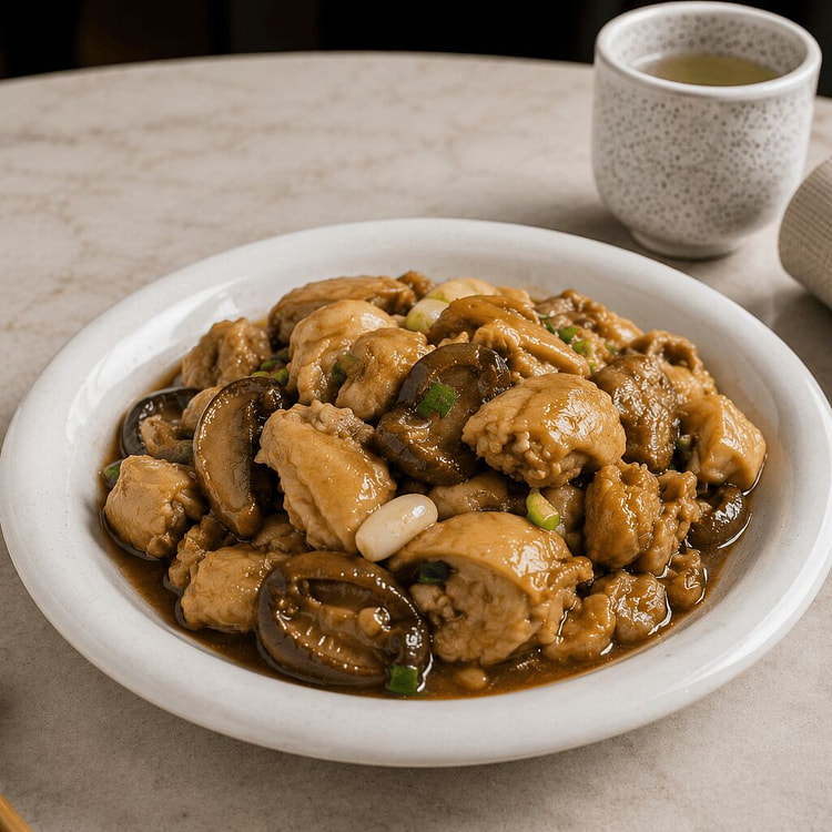 Braised Chicken with Shiitake Mushrooms 400 g