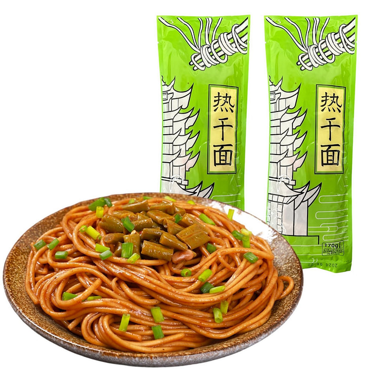 巨好吃！全网热销 武汉热干面 含酸豆角 两包装