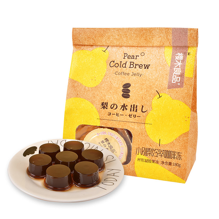 樱木良品小别梨冷萃美式咖啡果冻180g*1袋