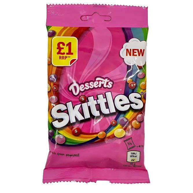 Skittles Desserts  125g