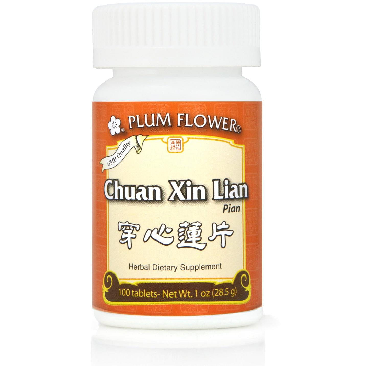 Chuan Xin Lian Tablets Chuan Xin Lian Pian 1 each