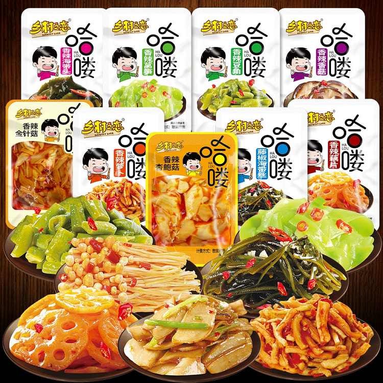 香辣金针菇300g 300 克