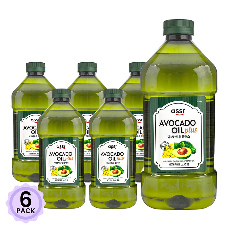 Assi Avocado Oil Plus 67.6 fl.oz*6 pack