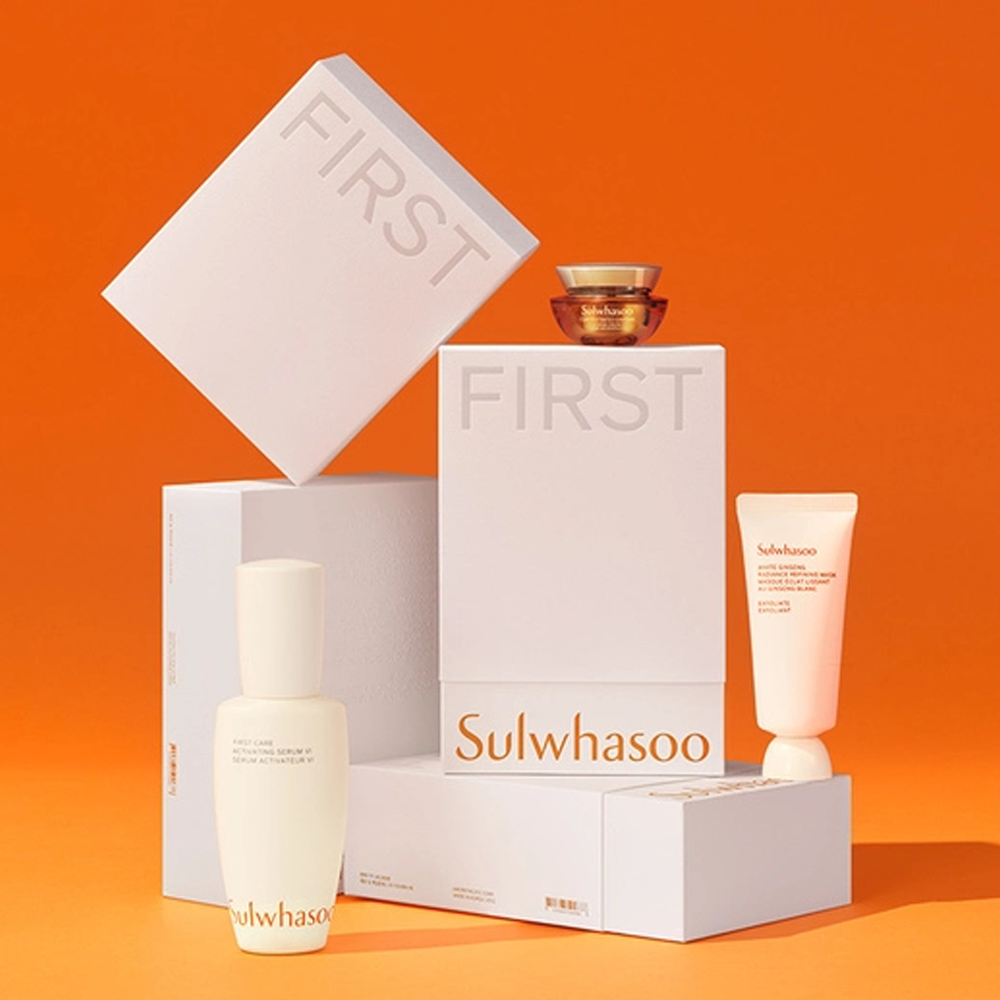 Sulwhasoo ギフトボックス 韩国直邮- Sulwhasoo 我的第一个雪花秀套装90毫升- Weee!