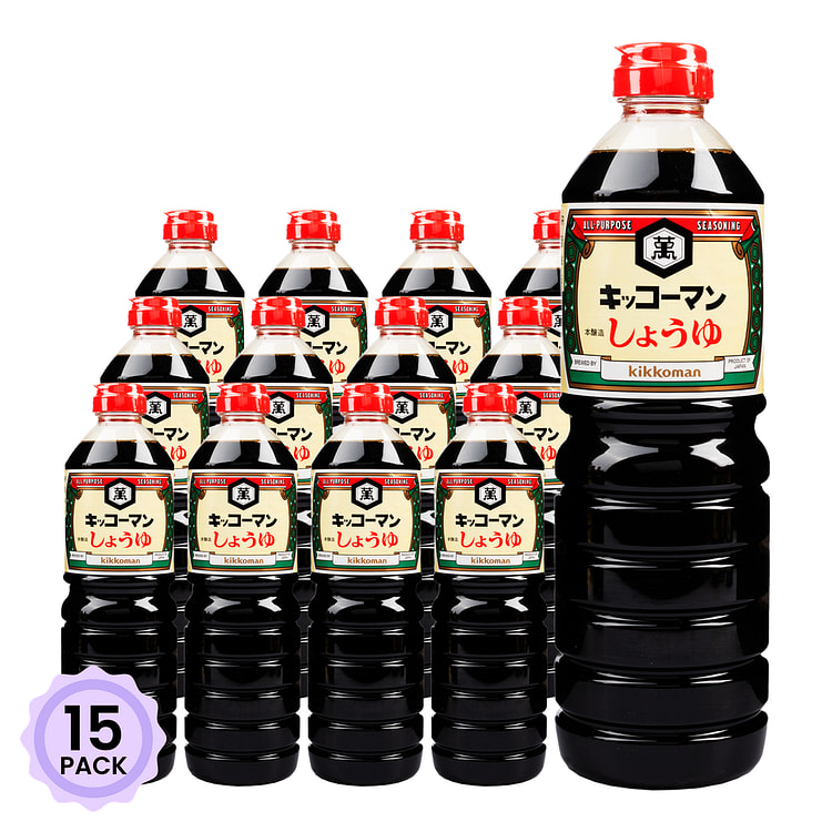 万字 酱油 1000 毫升*15 包
