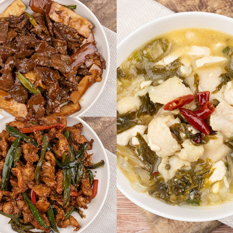 三荤家庭套餐 （清真）