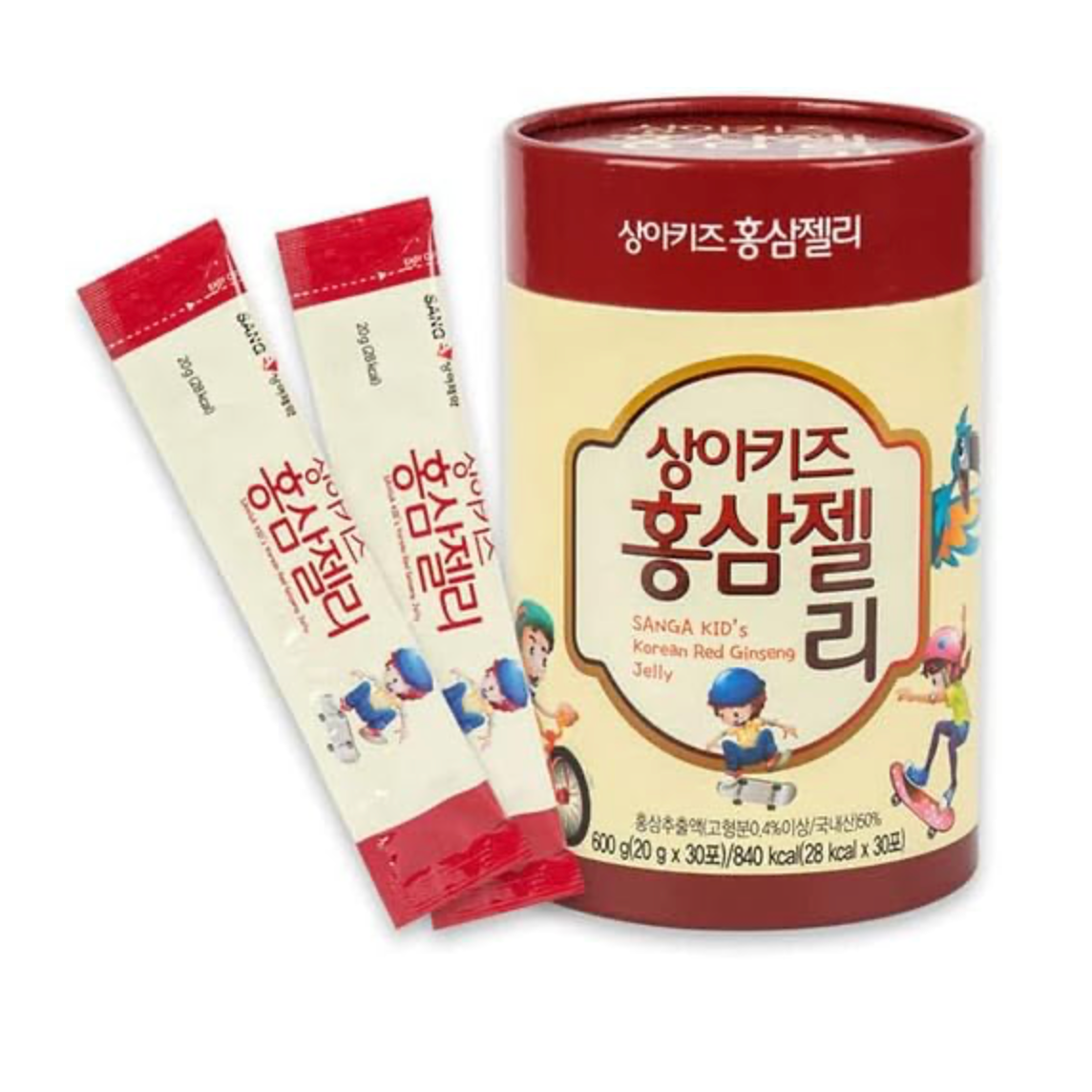 SANGA KID's Korean Red Ginseng Jelly 20g x 30 600 g