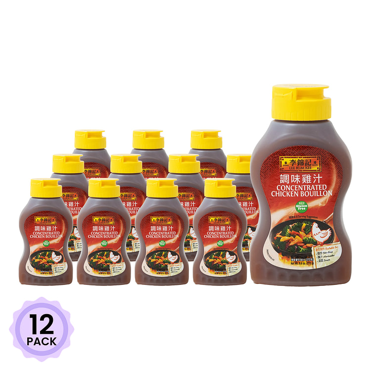 李锦记 调味鸡汁 9.6 盎司*12 包