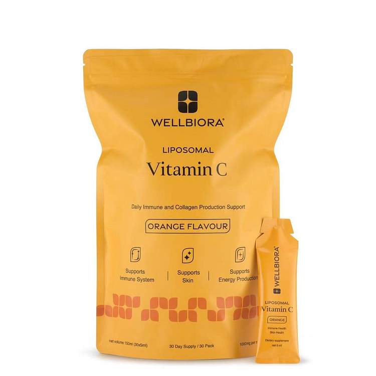 wellbiora Liposomal Vitamin C 30 pack