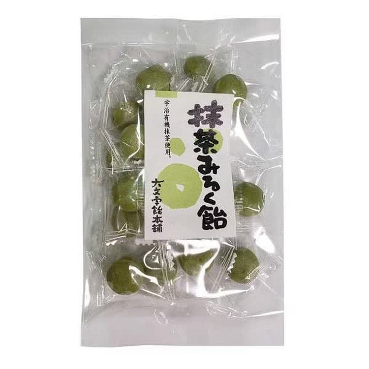 Ajirakuen Matcha Milk Candy 72g 1 each