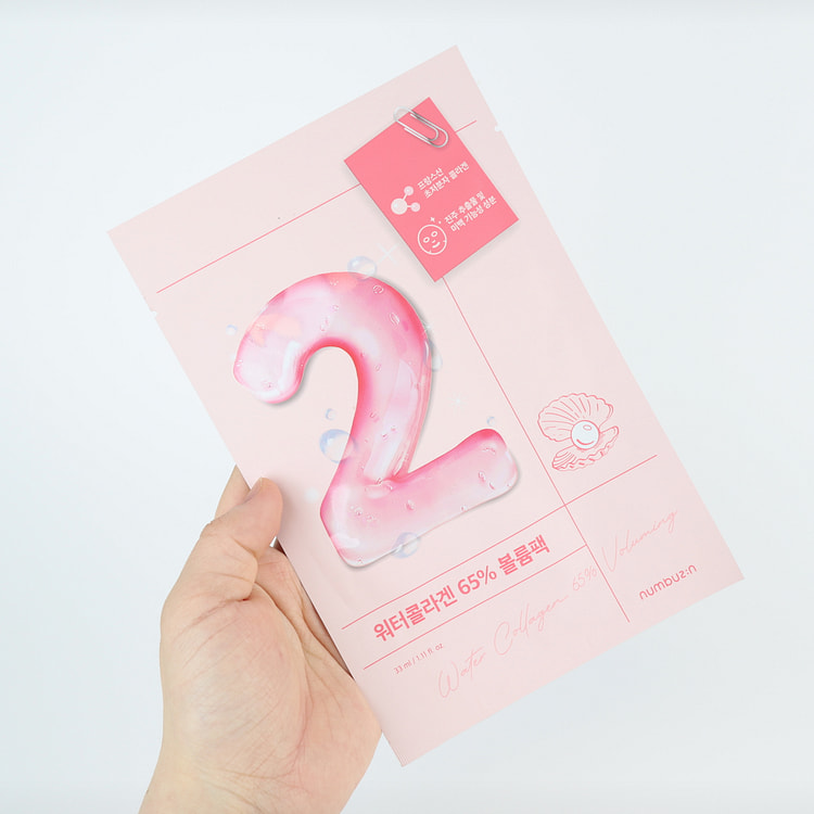 numbuzin 2号胶原蛋白数字面膜10片