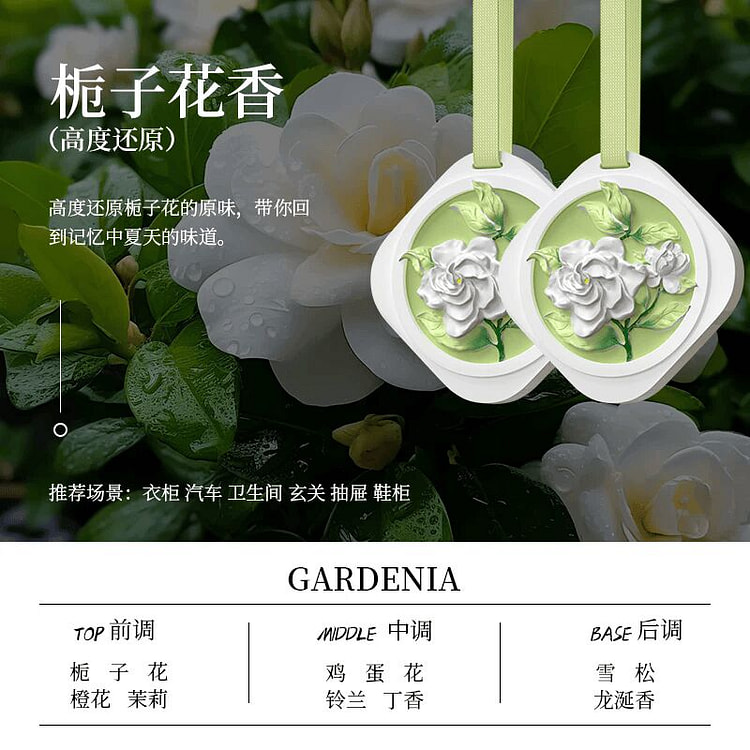 Gardenia Scented Fragrance Tablets for Home Use, B 1 each