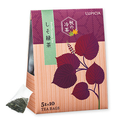 Lupicia Refreshing Perilla Green Tea 10 Teabags 1 each
