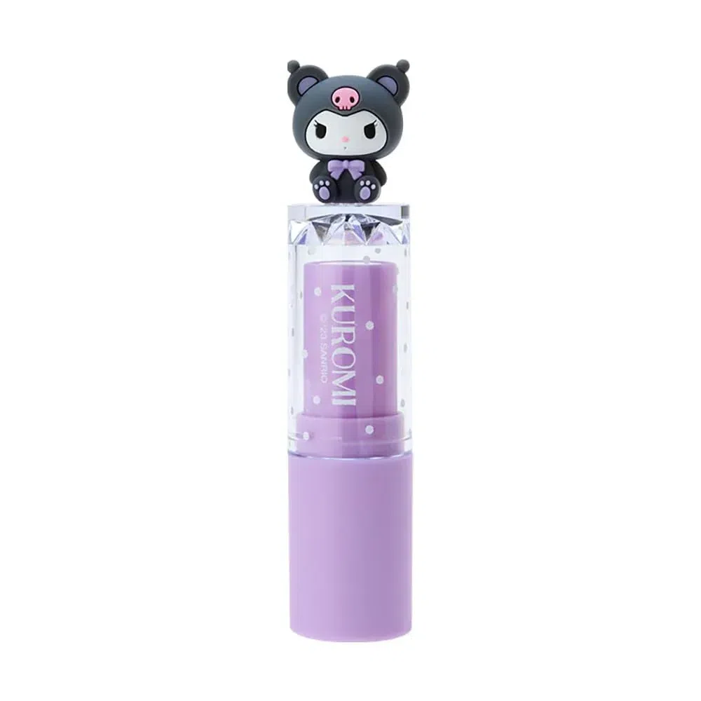Japan Sanrio Kuromi Bear Motif Lip Balm Unscented 3.8 g
