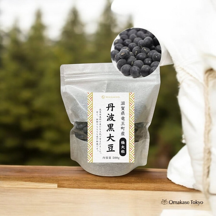 TOMIZ 丹波黑豆 (特大), 500g