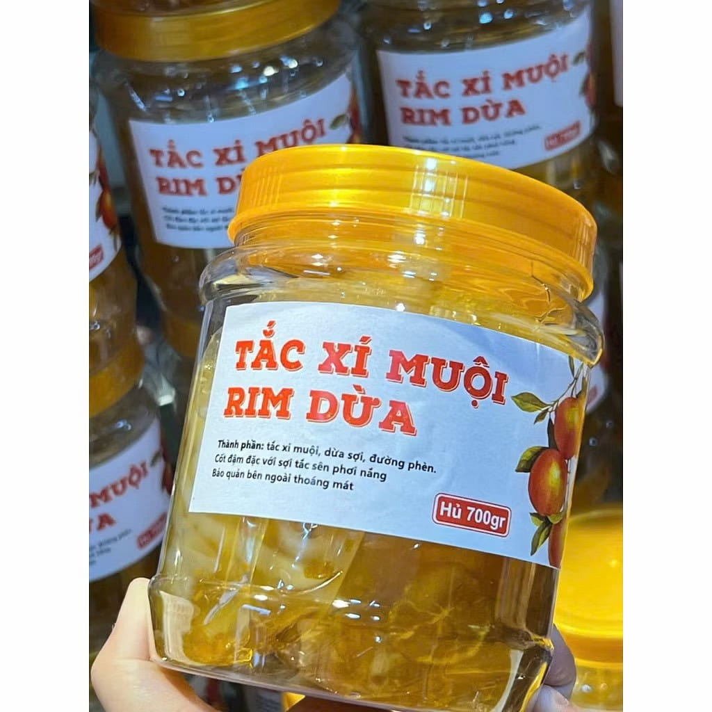 Candied Kumquats with Coconut 700g 1 bottle