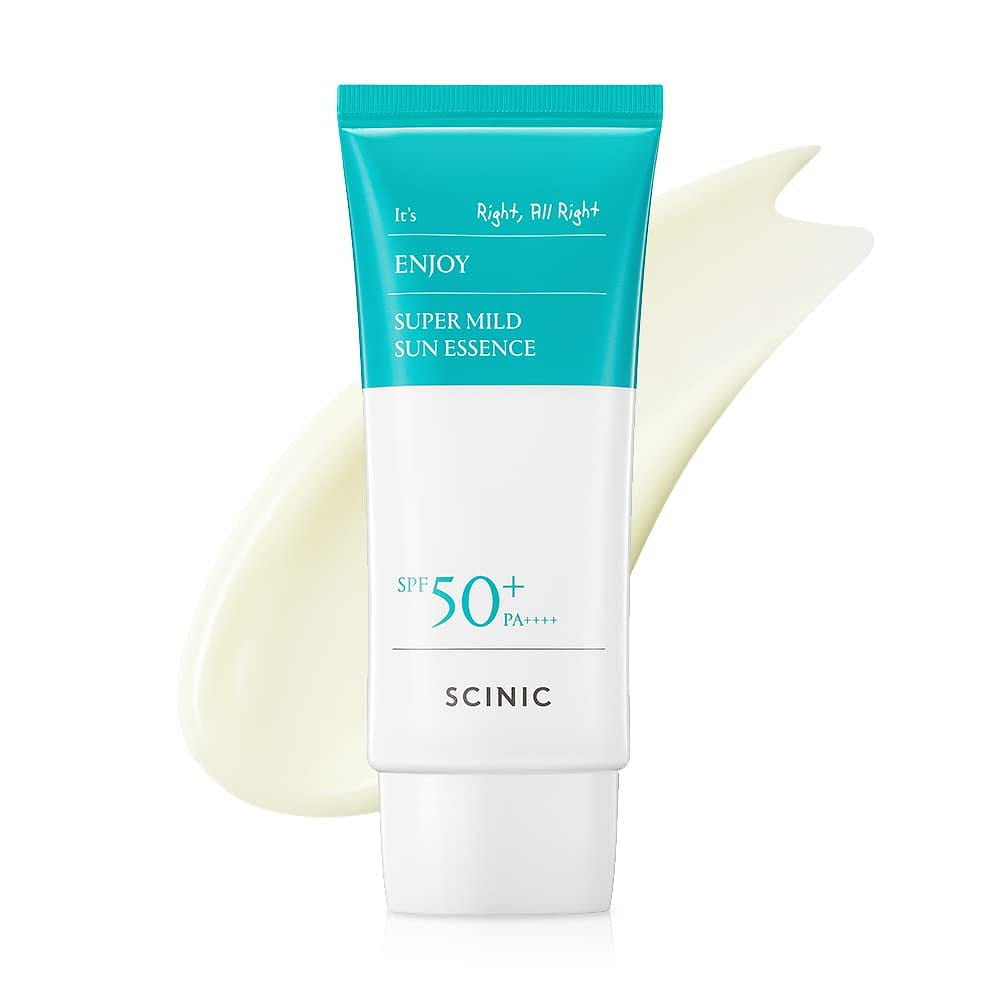 SCINIC Enjoy Super Mild Sun Essence SPF50+ PA++++ [50ml] 1 each