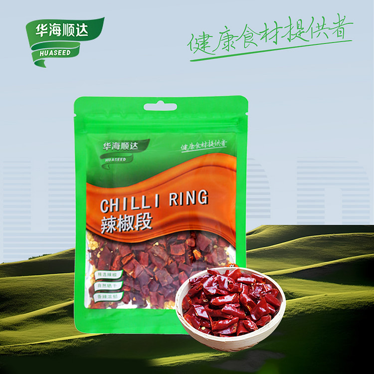 华海顺达辣椒段香辣辣椒段调料食材家用50g*1袋