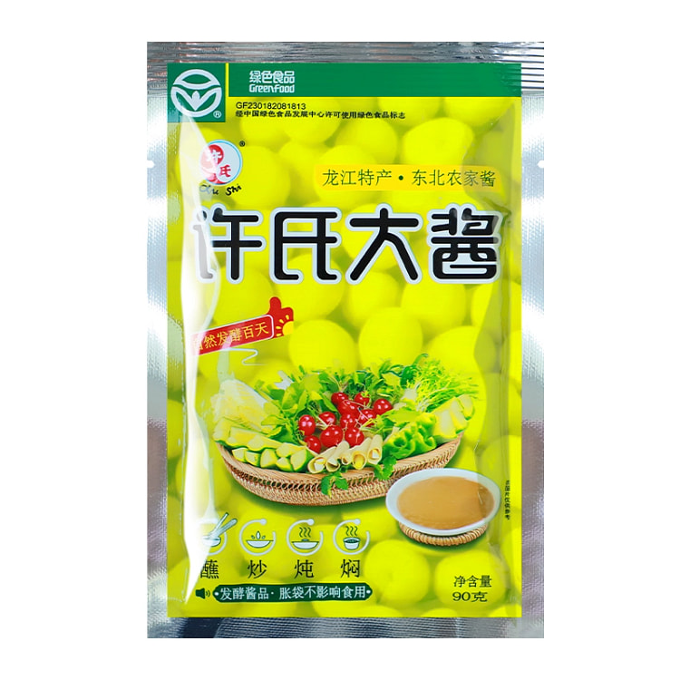 许氏大酱正宗东北大酱90g*1袋