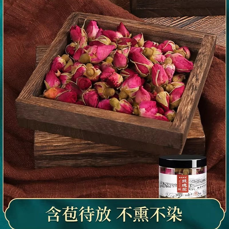 Huqingyutang double-petaled rose 50g 50 g