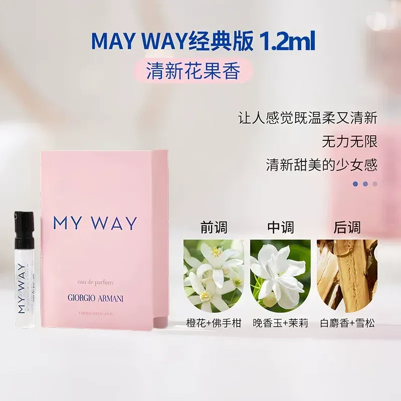 Armani My Way Perfume Sample 1.2ml 1.2 ml