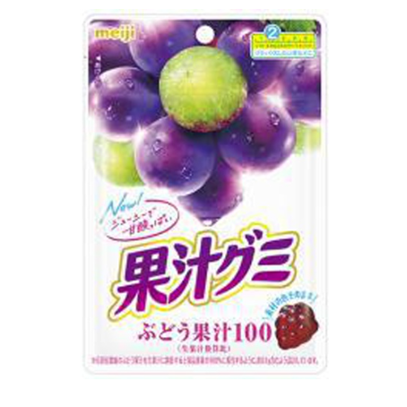 MEIJI Meiji Fruit Jelly, Grape Flavor 54g 1 each