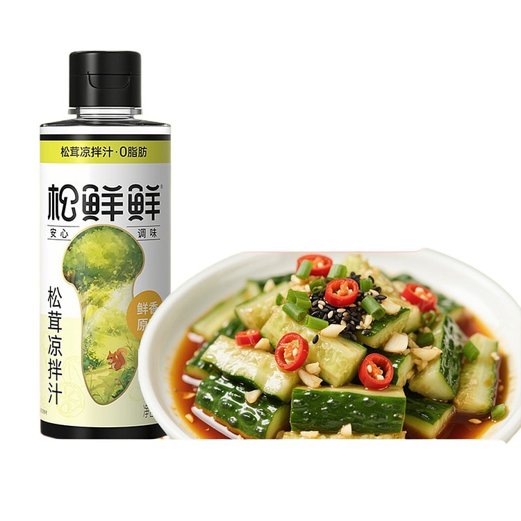 松鲜鲜 松茸凉拌汁凉菜专用250g*1瓶