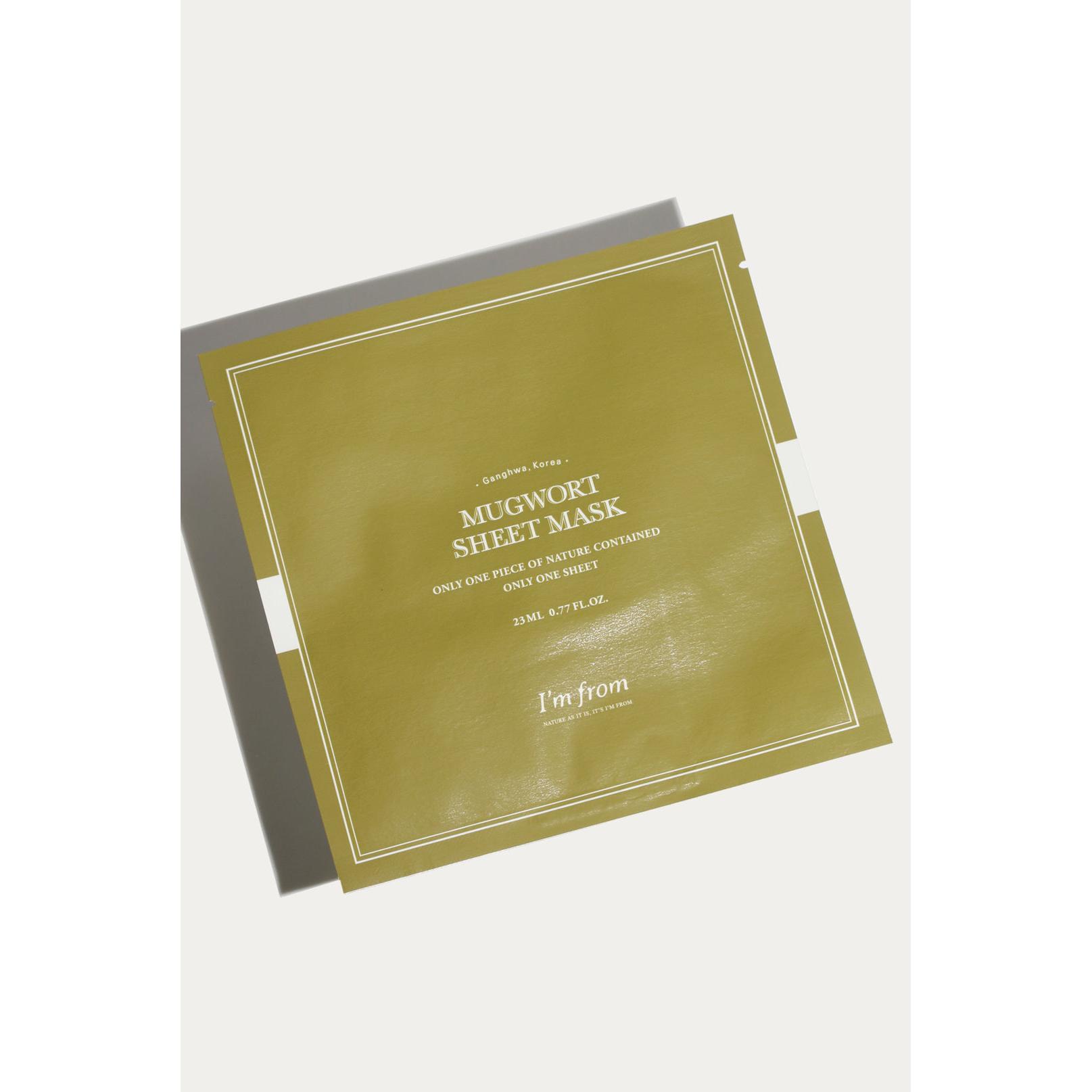 I'M FROM Mugwort Sheet Mask 1 ส่วน