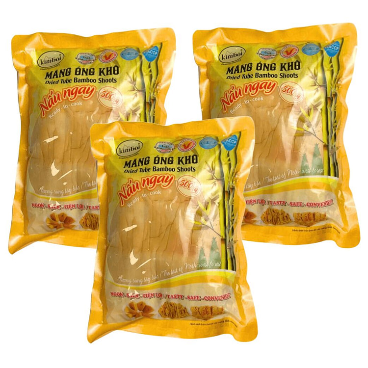 [金宝] 干竹笋片 500克 3 个