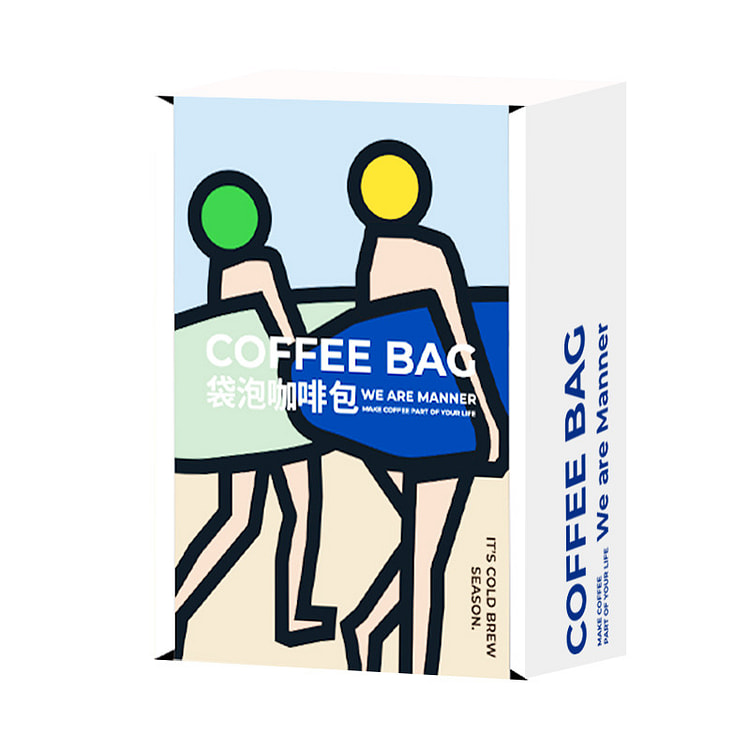 Bagged coffee sachets dark roast 20*10g