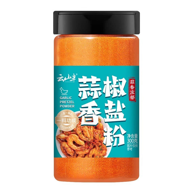 云山半 蒜香椒盐粉 香味浓郁 300 克