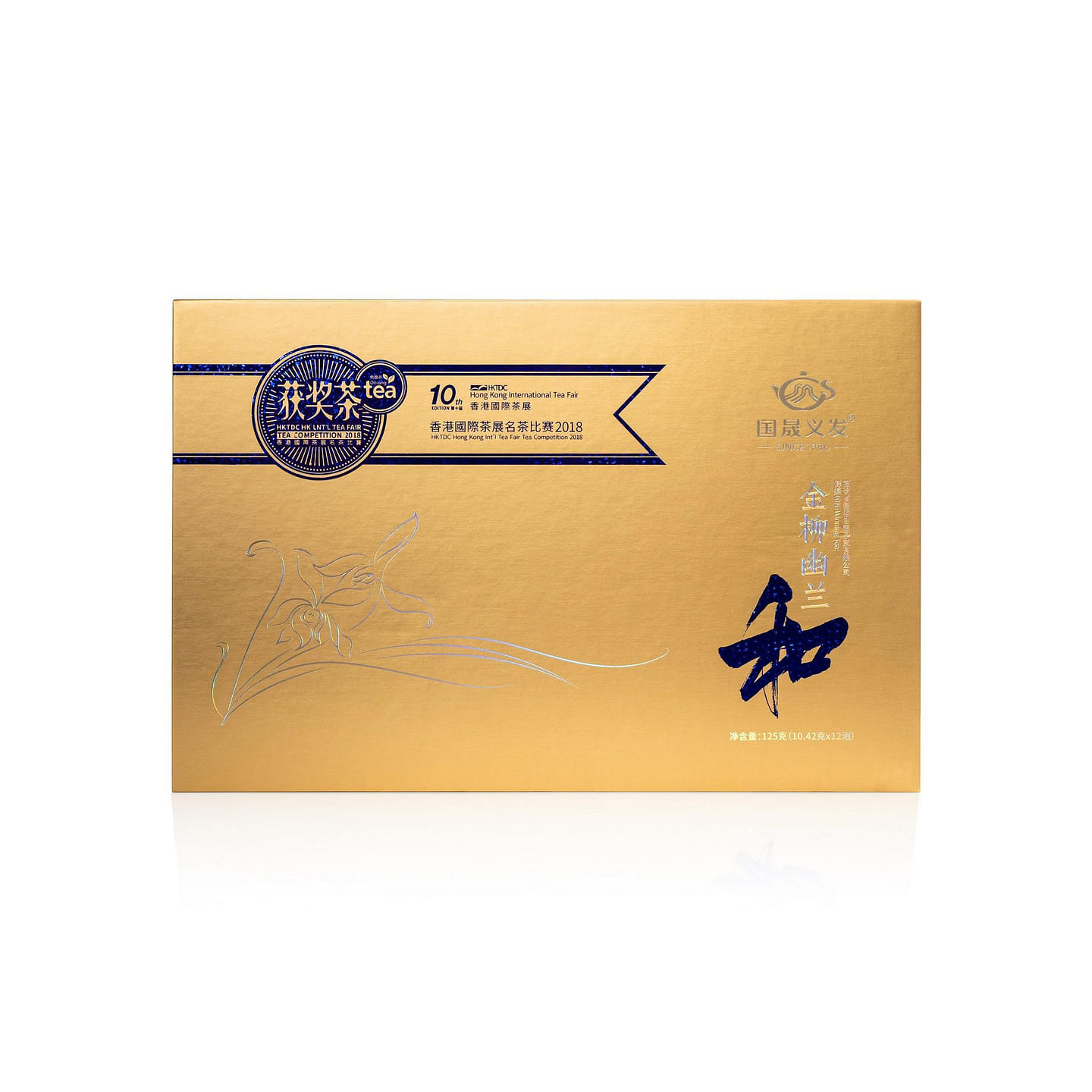 FORESUN & PLUM GARDEN Oolong Tea, New Version HE Premium Loose Leaf Tea for an Exquisite Tea Experience Winning Tea, Tea Bags 12 Count (125g) 125 g