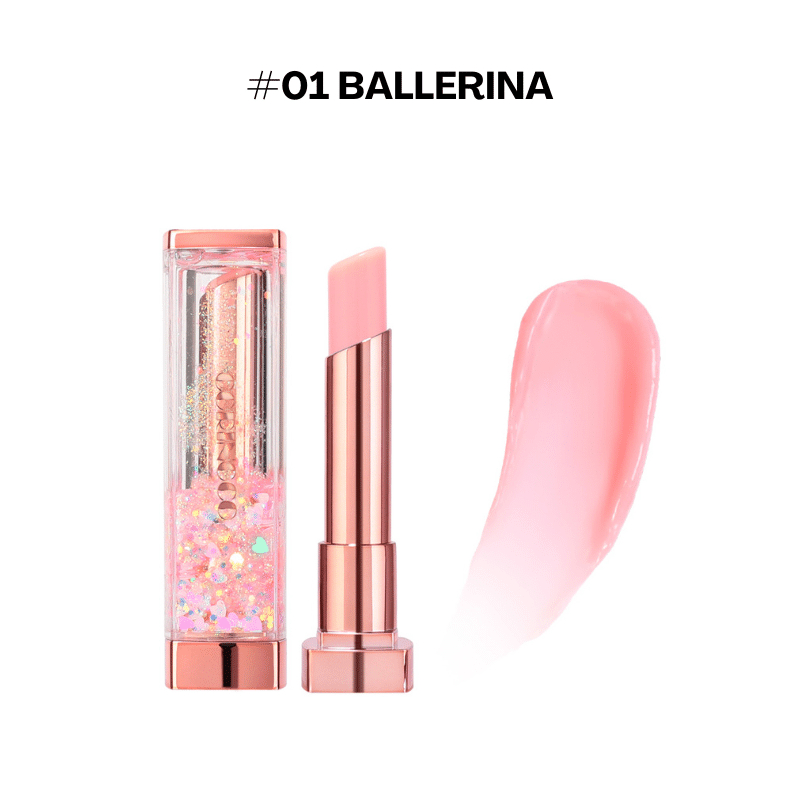 CORINGCO Shalala Snow Ball Sparkle Lip Balm #1 Ballerina 1 份