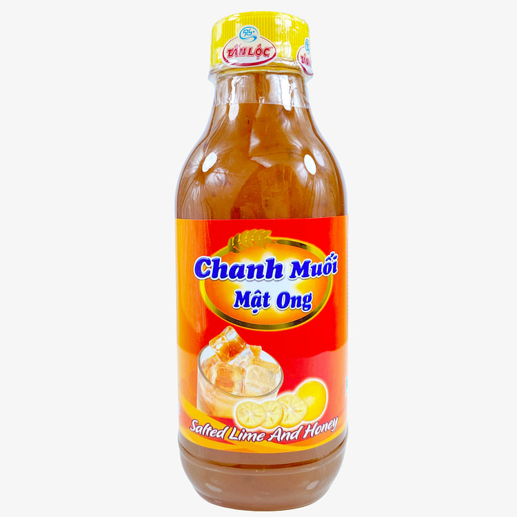 咸柠檬蜂蜜清爽越南果汁饮料