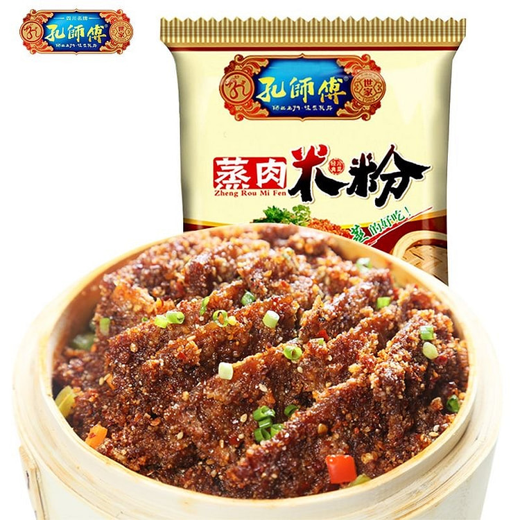 孔师傅 蒸肉米粉家用四川特产粉蒸肉粉整牛羊肉调料 150 克