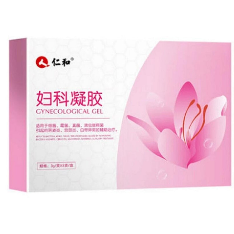仁和 妇科凝胶抑菌 私处炎症护理3g*5支/盒