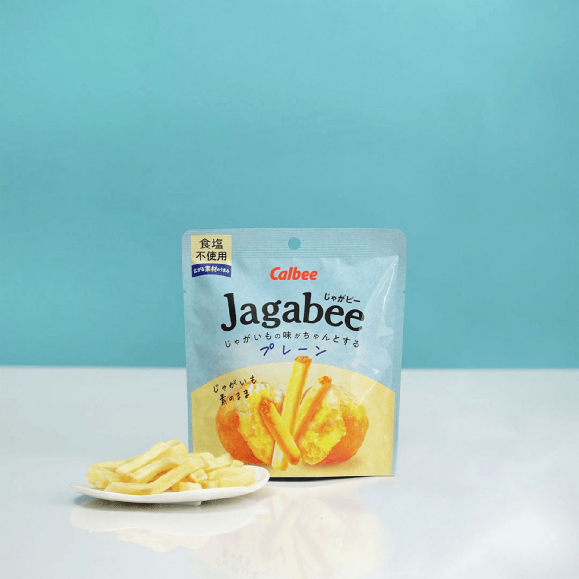 カルビー Jagabee じゃがビー プレーン 38g 1 個 - Weee!